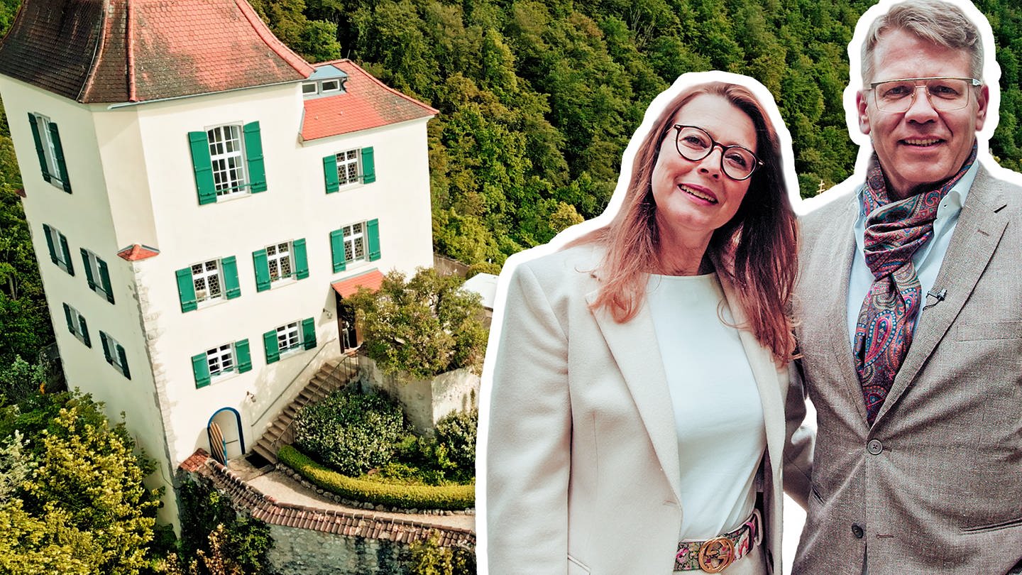 Jürgen und Claudia wohnen auf Schloss Bronnen zur Miete. (Foto: SWR)
