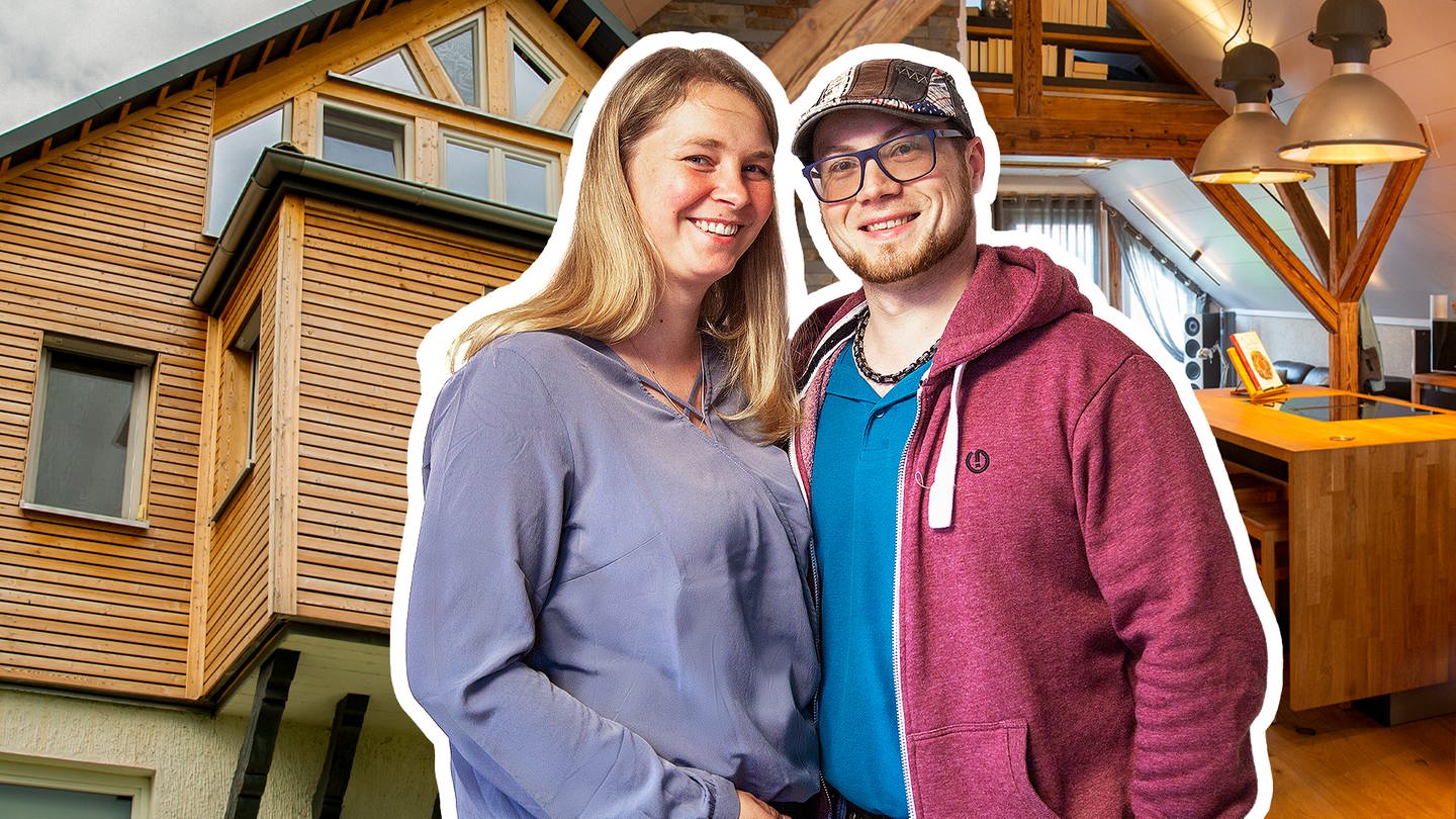 Marc und Svenja haben sich das Dachgeschoss ihres Mehrgenerationenhauses zu einer gemütlichen Familien-Wohnung ausgebaut. (Foto: SWR)