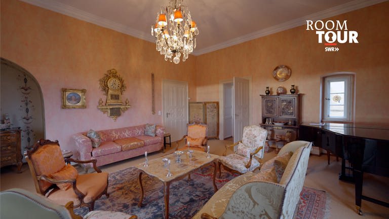 Salon im Schloss Weitenburg in Starzach (Foto: SWR)
