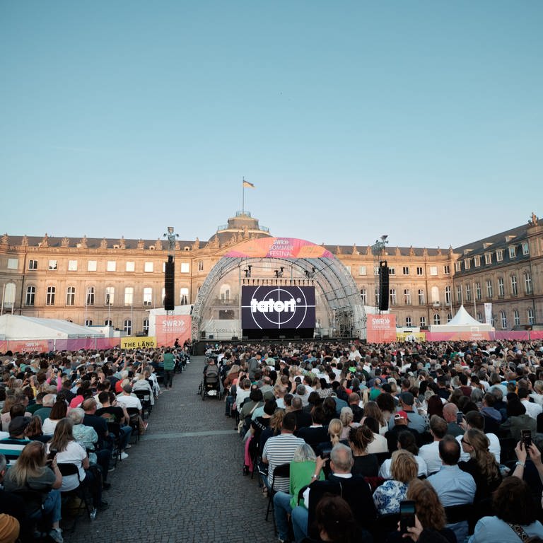 Preview Tatort Stuttgart beim SWR Sommerfestival 2023 (Foto: SWR, Markus Palmer)