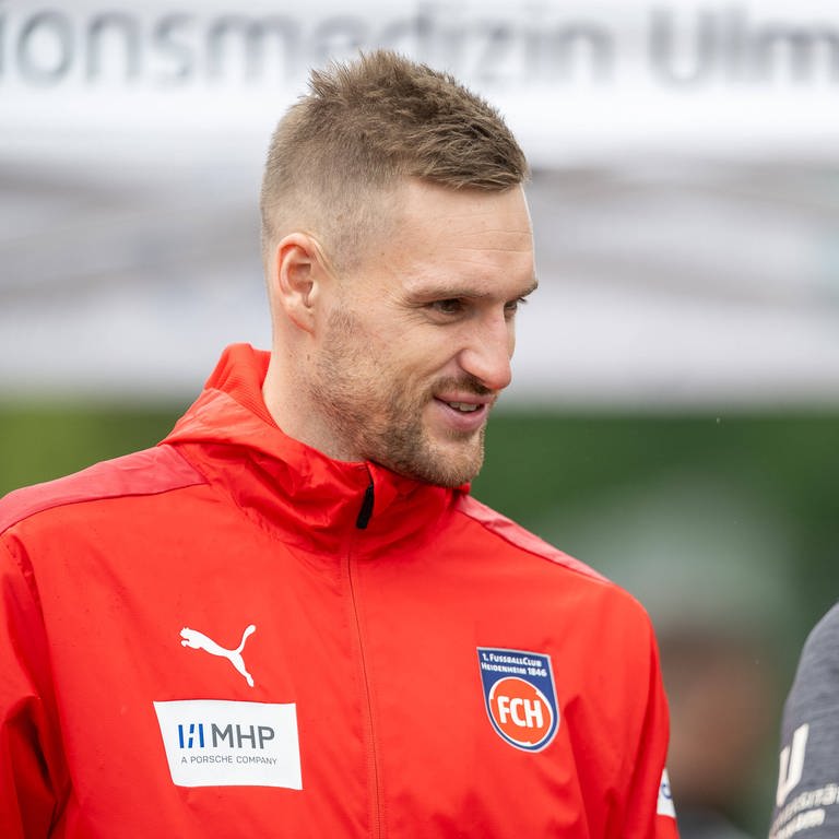 Patrick Mainka - Kapitän des 1. FC Heidenheim (Foto: IMAGO, Imago/Eibner)