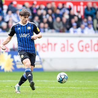 Luca Kerber wechselt vom 1. FC Saarbrücken nach Heidenheim (Foto: IMAGO, Beautiful Sports)