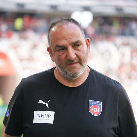 Frank Schmidt vom 1. FC Heidenheim