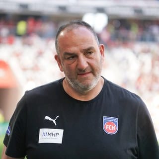 Frank Schmidt vom 1. FC Heidenheim