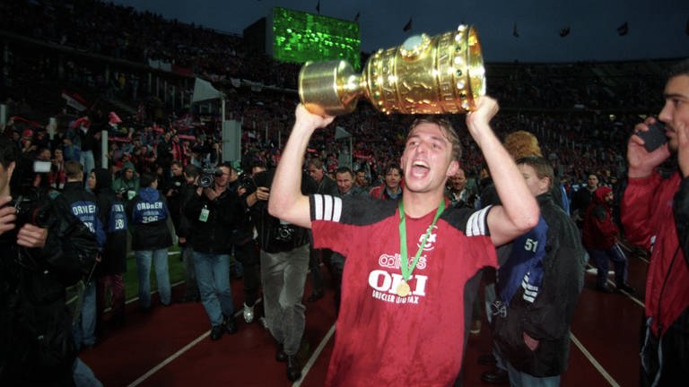Thomas Hengen als DFB Pokalsieger mit dem FCK (Foto: IMAGO, Imago)