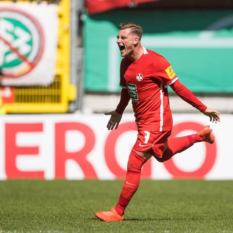 Marlon Ritter hat dem FCK im DFB-Pokal gegen den SC Freiburg mit 1:0 in Führung geschossen. (Foto: IMAGO, IMAGO / Eibner)