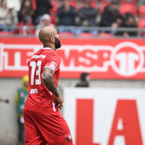 FCK-Stürmer Terrence Boyd konnte seine Chancen gegen Eintracht Braunschweig nicht nutzen. (Foto: IMAGO, IMAGO / Lobeca)