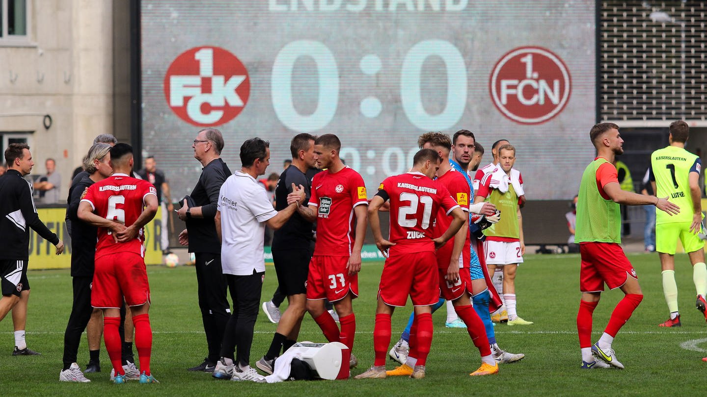 Der 1. FC Kaiserslautern feiert 20-Punkte-Marke