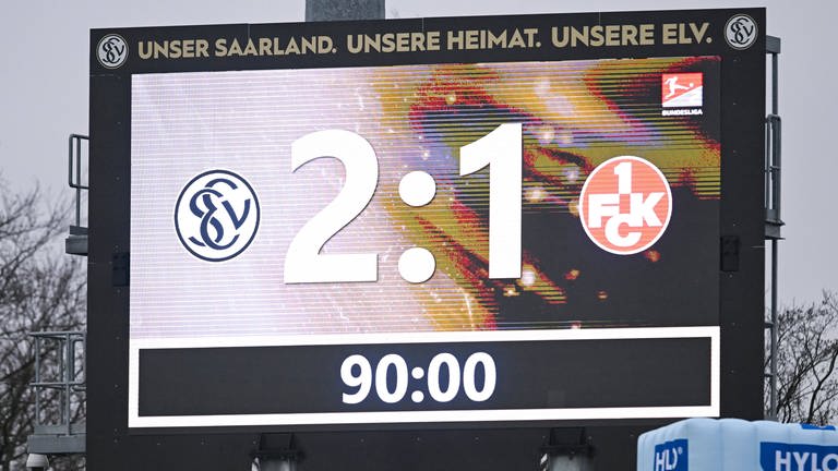Abstiegsangst nach weiterer Niederlage - der 1. FC Kaiserslautern bleibt nach dem 1:2 in Elversberg im Tabellenkeller (Foto: IMAGO, Imago/ EU-Images)