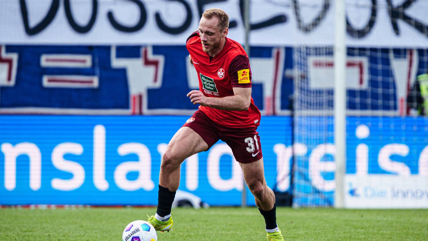 Ben Zolinski vom 1.FC Kaiserslautern im Sprint (Foto: IMAGO, Imago/Eibner)
