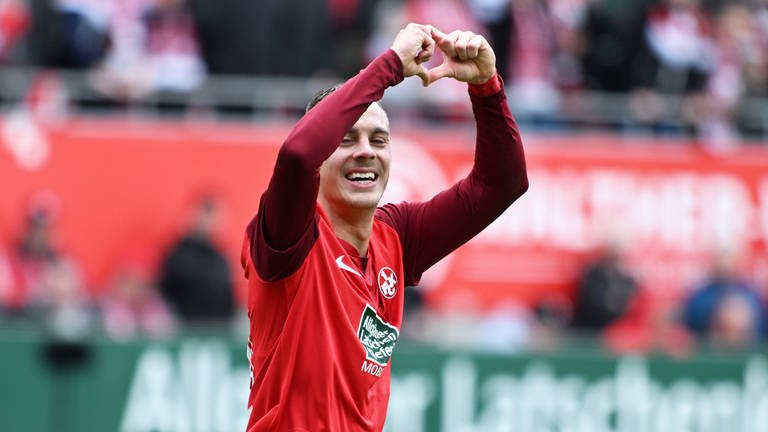 Filip Kaloc hat den FCK im Abstiegsknaller gegen Wehen Wiesbaden mit 1:0 in Führung geschossen.
