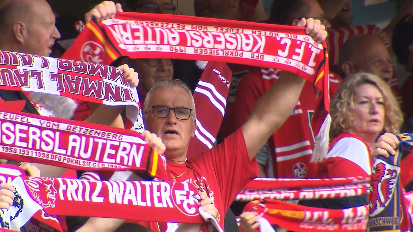 Tausende FCK-Fans fahren nach Berlin zum DFB-Pokalfinale. (Foto: SWR)
