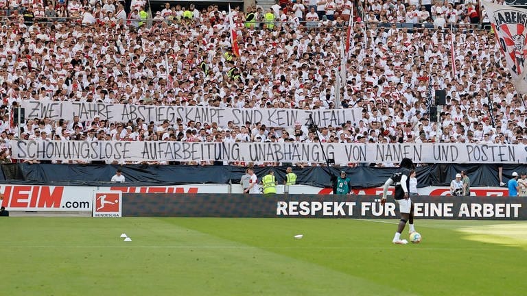 VfB-Fans fordern Aufarbeitung  (Foto: IMAGO, HMB-Media)