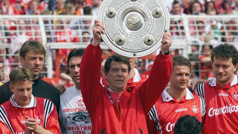 Otto Rehhagel, von 1996 bis 2000 Trainer beim 1. FC Kaiserslautern (Foto: IMAGO, Pressefoto Baumann)