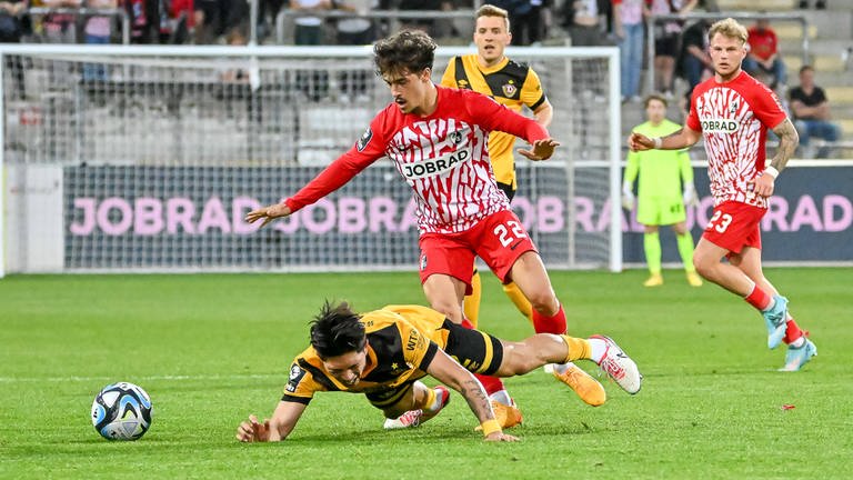 Mika Bauer im Spiel gegen Dresden (Foto: IMAGO, Eibner)