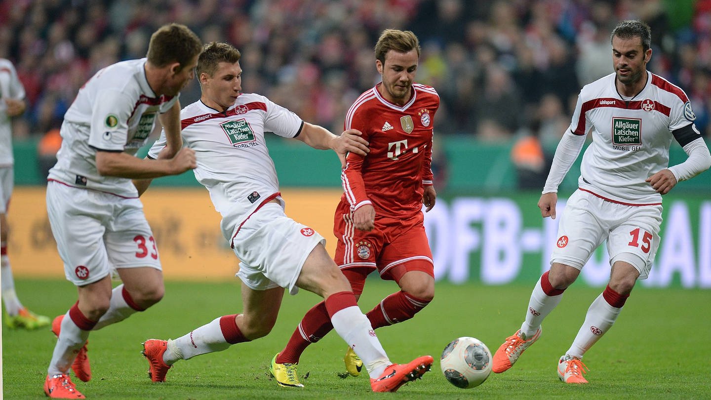 DFB-Pokal 2014: FCK gegen FC Bayern (Foto: IMAGO, Imago Images / Ulmer)