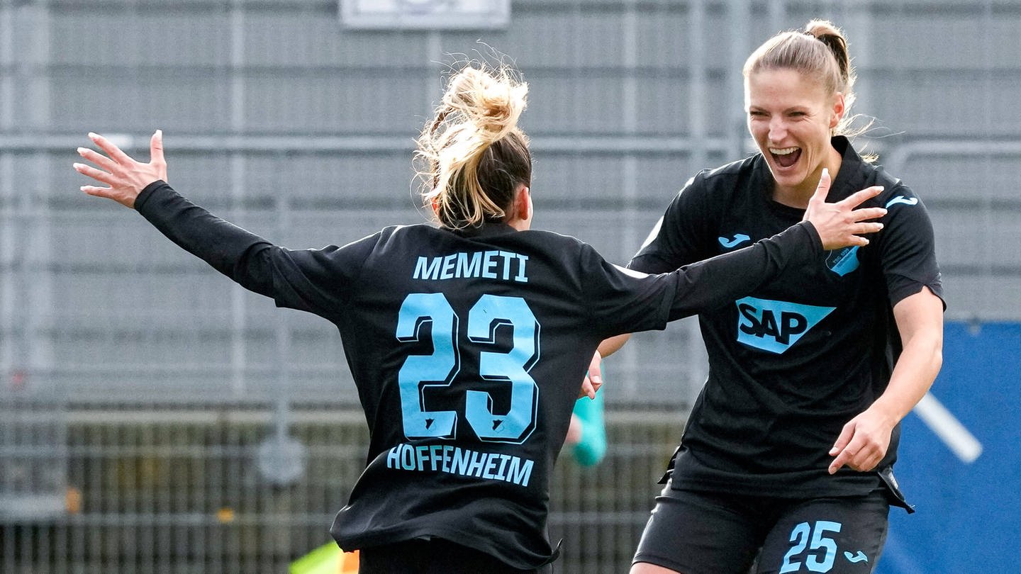 Ereleta Memeti schießt die Hoffenheimerinnen mit drei Treffern zum Sieg gegen Leverkusen.