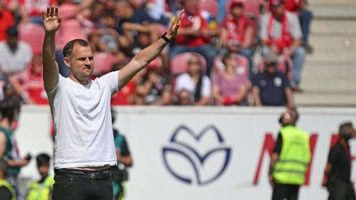 Trainer Bo Svensson blickt auf eine gute Saison mit Mainz 05 zurück