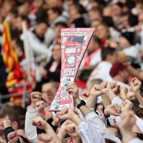 Fans des SC Freiburg (Foto: IMAGO, IMAGO / Sportfoto Rudel)