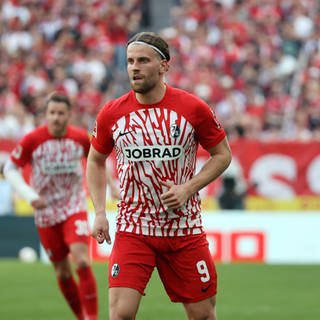 Lucas Höler vom SC Freiburg (Foto: IMAGO, Imago Images / Sportfoto Rudel)
