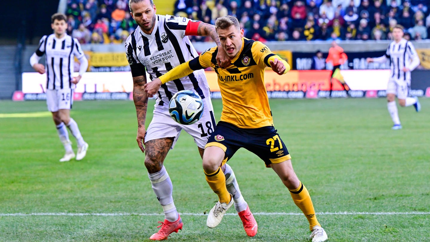 Dynamo Dresden gegen den SV Sandhausen (Foto: IMAGO, Imago Images / foto2press)