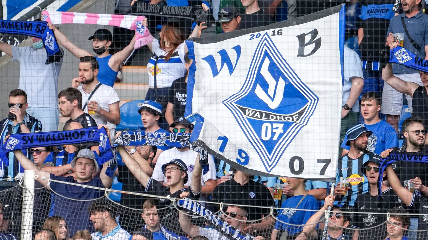 Fans vom SV Waldhof Mannheim (Foto: IMAGO, IMAGO/foto2press)