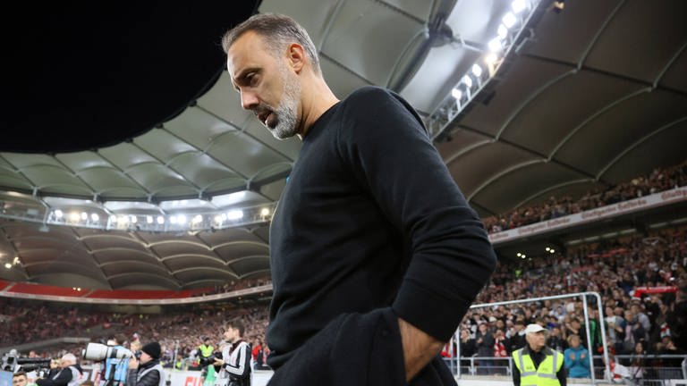 Der VfB Stuttgart hat sich nach der 0:1-Pleite gegen Union Berlin von Trainer Pellegrino Matarazzo getrennt. (Foto: IMAGO, IMAGO / Sportfoto Rudel)