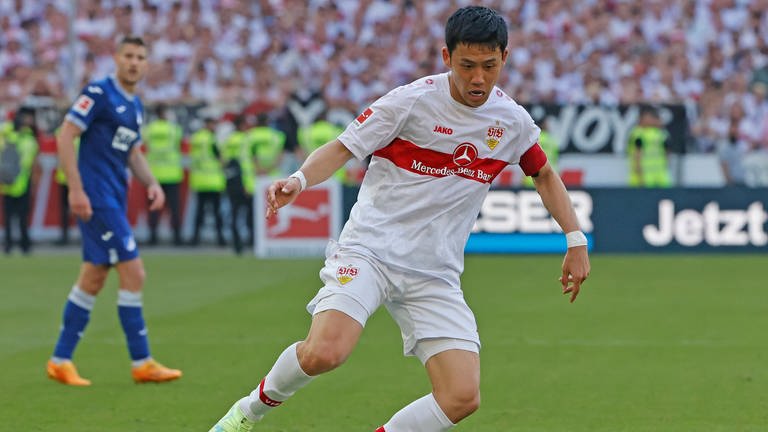 Wataru Endo vom VfB Stuttgart (Foto: IMAGO, IMAGO/Philippe Ruiz)