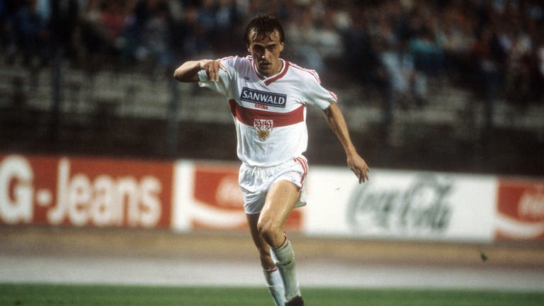 Günther Schäfer 1986 beim VfB Stuttgart (Foto: IMAGO, Imago)