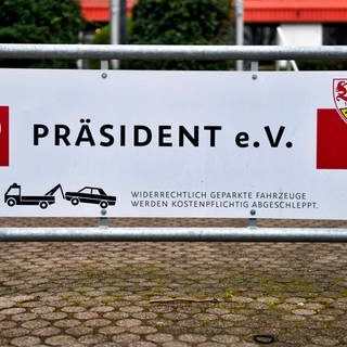 Schild Präsidenten Parkplatz (Foto: IMAGO, IMAGO / Michael Weber)