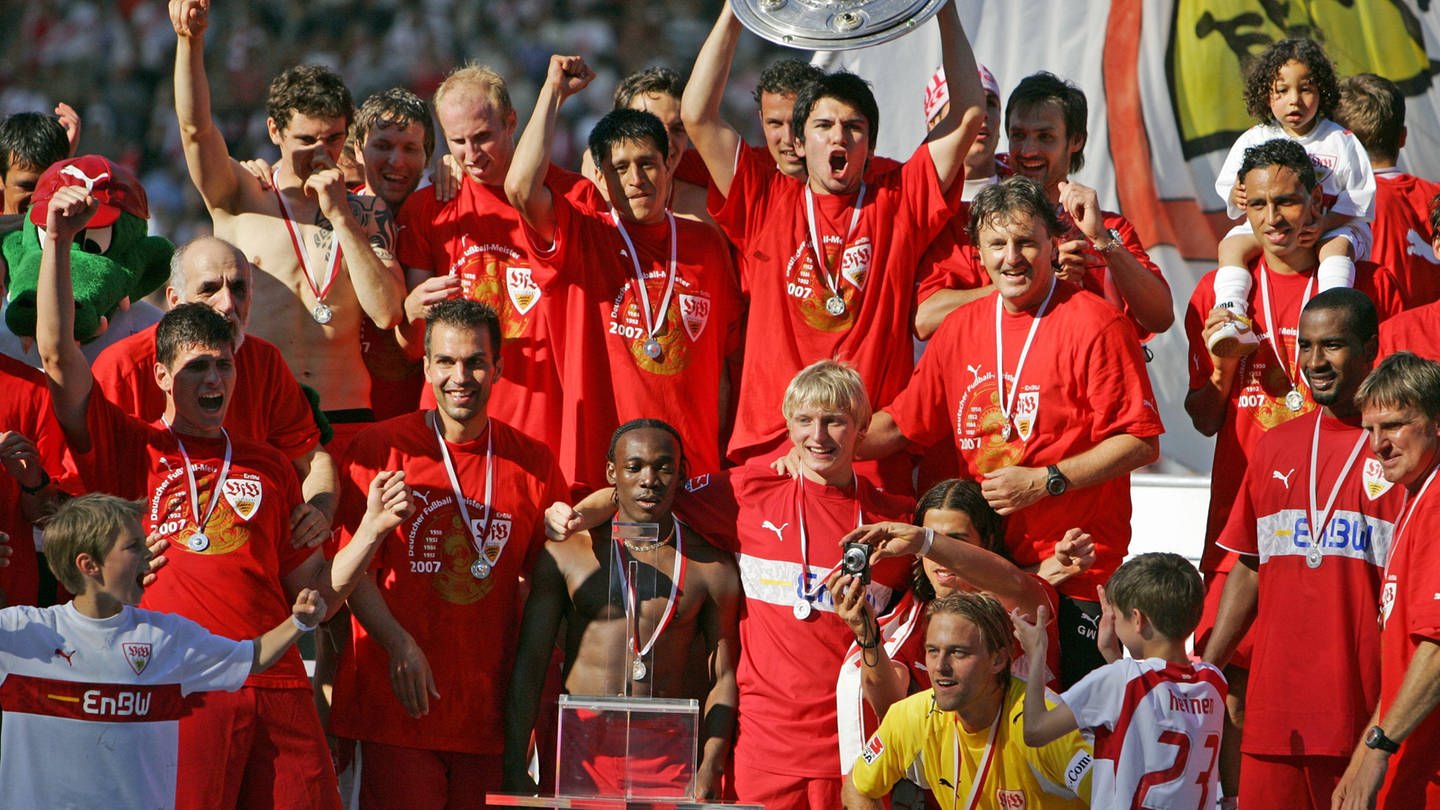 Der VfB Stuttgart ist Deutscher Meister 2007 (Foto: IMAGO, imago sportfotodienst)