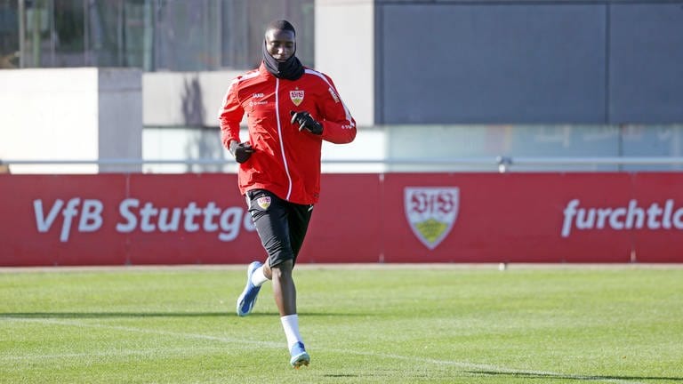 Serhou Guirassy ist ins Teamtraining des VfB Stuttgart zurückgekehrt