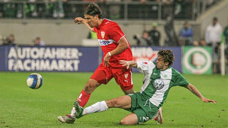 VfB Stuttgart gewinnt das Halbfinale im Pokal 2007 gegen Wolfsburg (Foto: picture-alliance / Reportdienste, Picture Alliance)