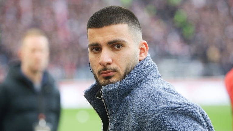 Deniz Undavn möchte gerne auch kommende Saison für den VfB Stuttgart stürmn. (Foto: IMAGO, IMAGO / Pressefoto Baumann)