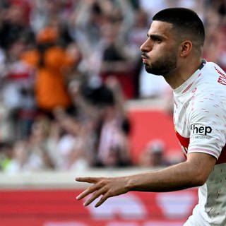 Deniz Undav hat beim 3:0-Sieg des VfB Stuttgart gegen Eintracht Frankfurt erneut getroffen. (Foto: IMAGO, IMAGO / Jan Huebner)