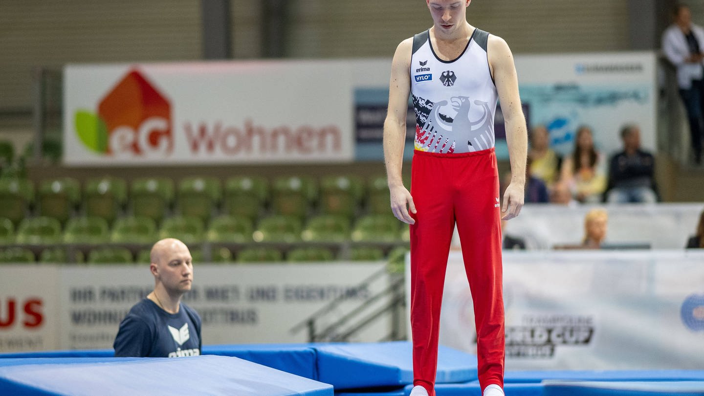 Fabian Vogel beim Weltcup in Cottbus (Foto: IMAGO, IMAGO / Eibner)