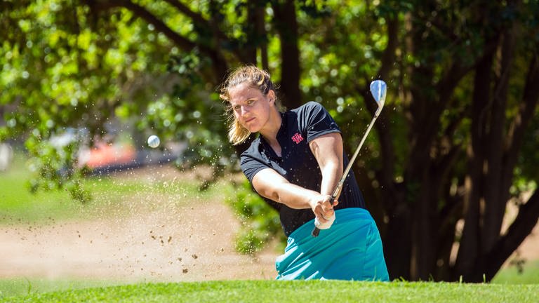 Profi-Golferin Leonie Harm aus Stuttgart