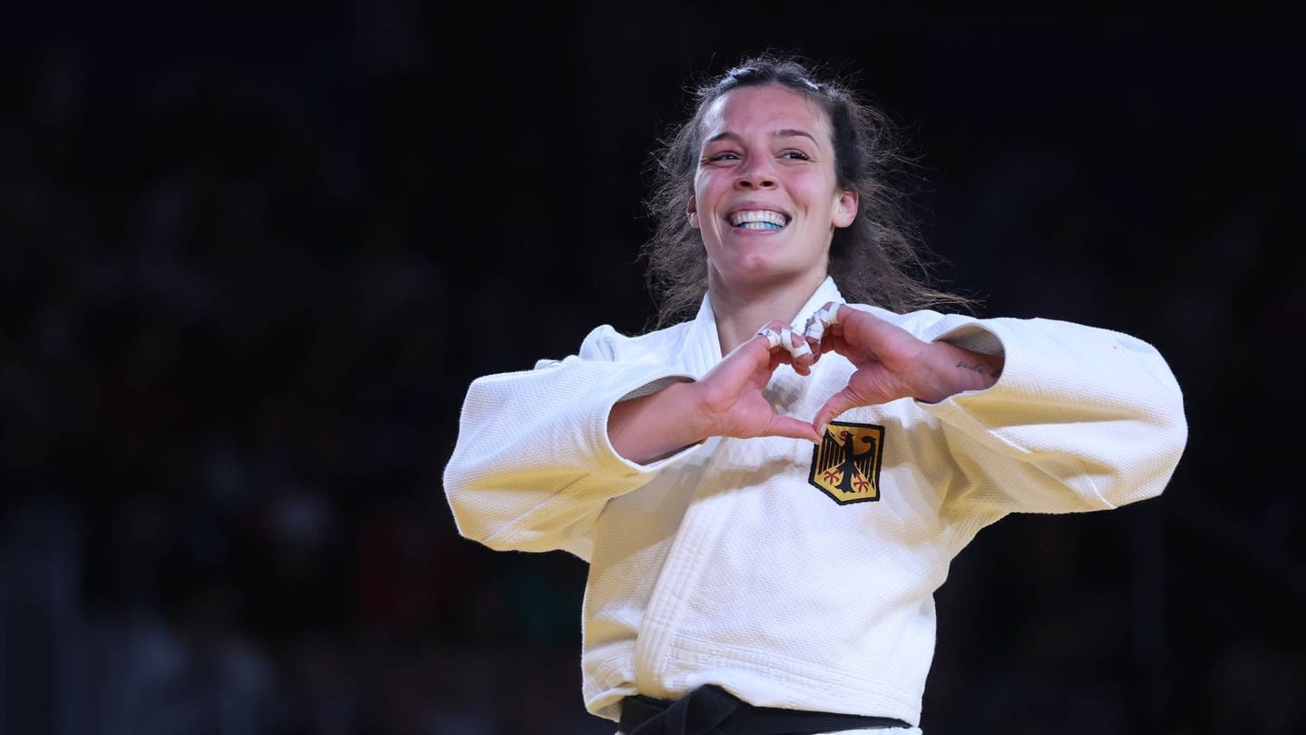 Judoka Alina Böhm (Foto: IMAGO, IMAGO/Sanjin Strukic/PIXSELL)