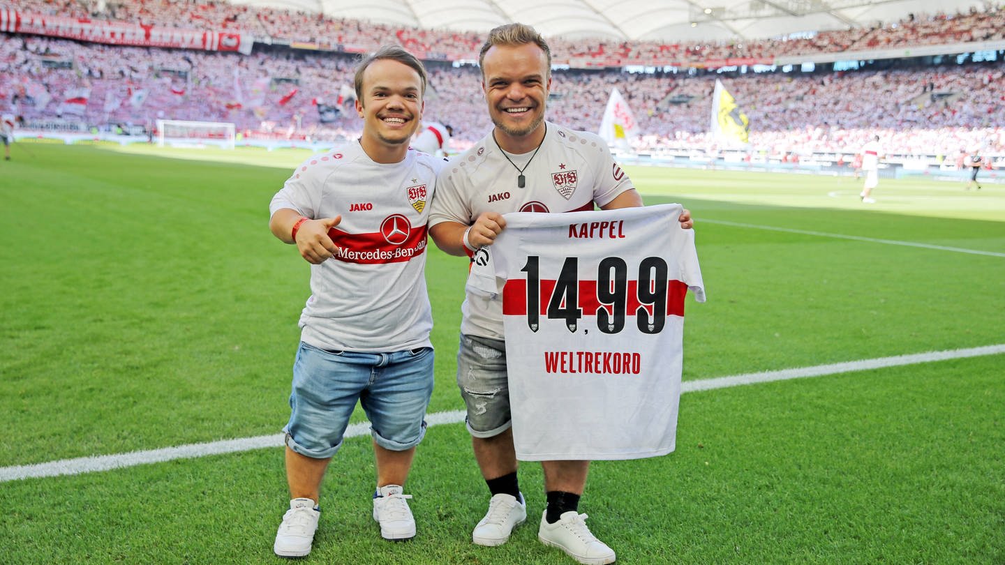 Yannis Fischer und Niko Kappel (beide VfB Stuttgart) (Foto: IMAGO, IMAGO / Sportfoto Rudel)
