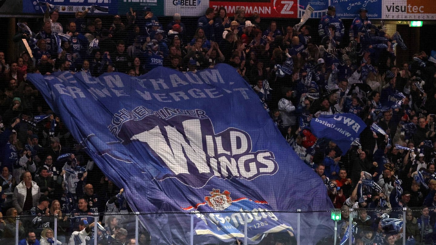 Fans der Schwenninger Wild Wings (Foto: IMAGO, Fotostand)