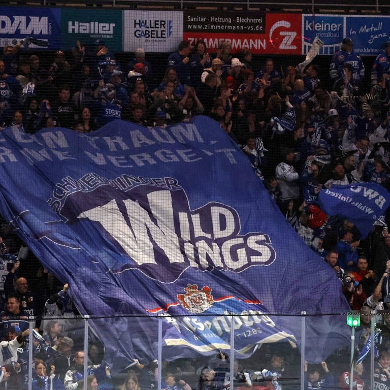 Fans der Schwenninger Wild Wings (Foto: IMAGO, Fotostand)