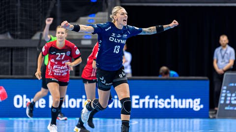 Bietigheims Handballerin Luisa Schulze  (Foto: IMAGO, IMAGO / wolf-sportfoto)