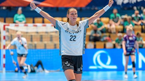 Handballerin Xenia Smits vond er SG BBM Bietigheim. (Foto: IMAGO, IMAGO / wolf-sportfoto)
