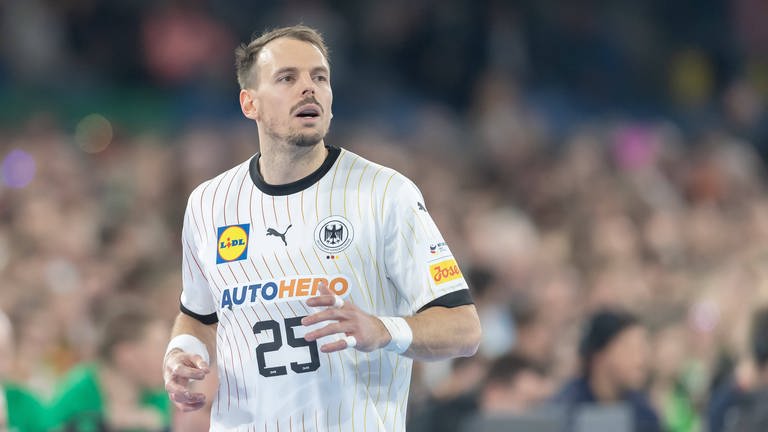 Kai Häfner vom TVB Stuttgart fehlt dem DHB-Team beim nächsten EM-Spiel. (Foto: IMAGO, IMAGO / eu-images)