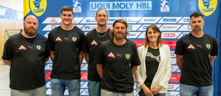 Das neue Team hinter dem Team bei den Rhein-Neckar Löwen (Foto: Pressestelle, Sörli Binder/Rhein-Neckar Löwen)