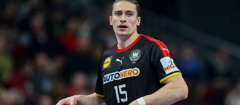 Juri Knorr (Handballer der Rhein-Neckar Löwen) war zu Gast bei SWR Sport (Foto: IMAGO, IMAGO / Newspix)
