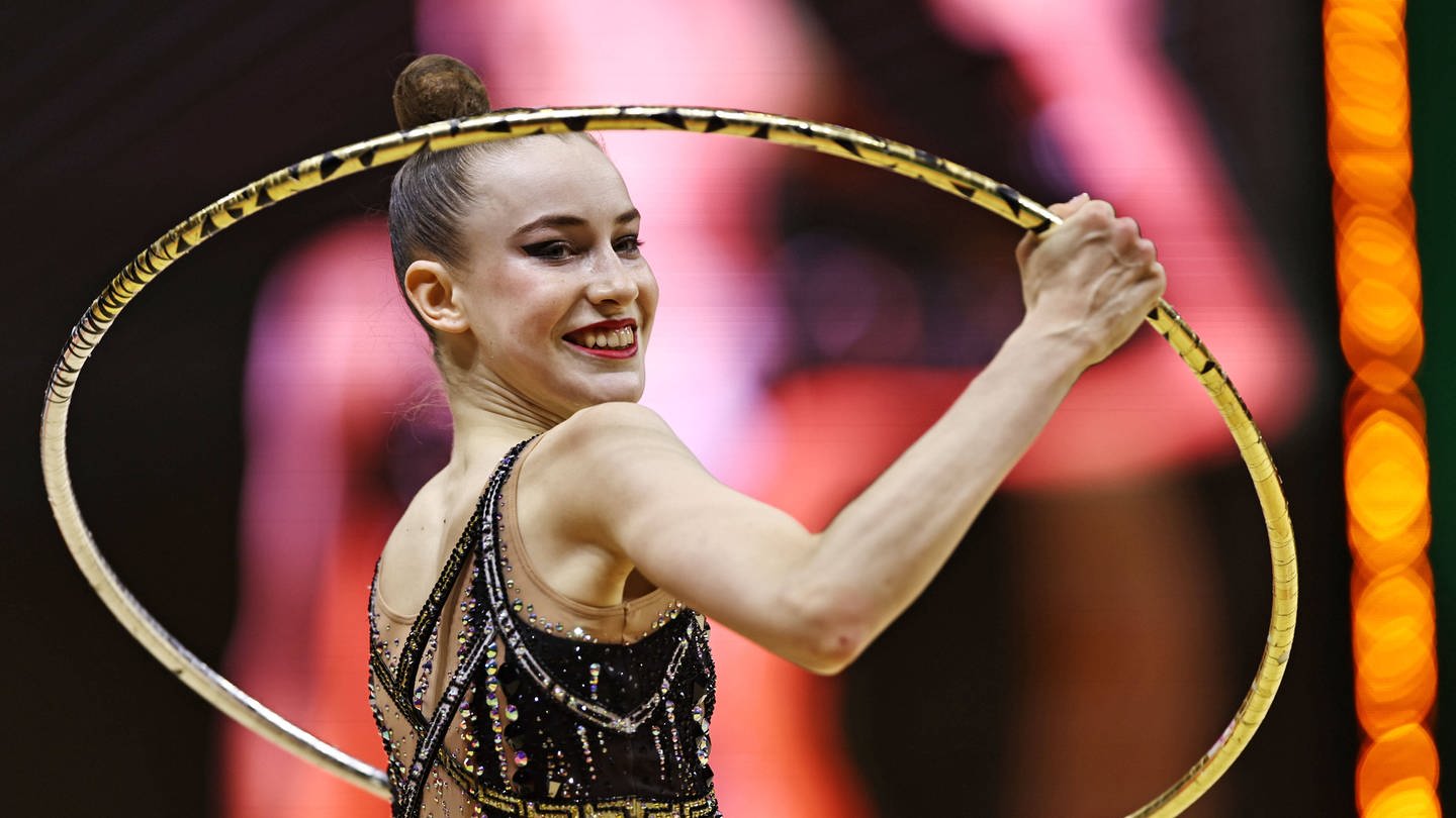 Rhythmische Sportgmynastik: Darja Varfolomeev (Foto: IMAGO, Imago Images / Schreyer)