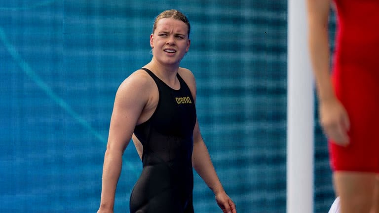 Schwimmerin Zoe Vogelmann hört auf. 