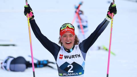 Nathalie Armbruster gewinnt Silber bei der Weltmeisterschaft in Slowenien (Foto: picture-alliance / Reportdienste, Picture Alliance)