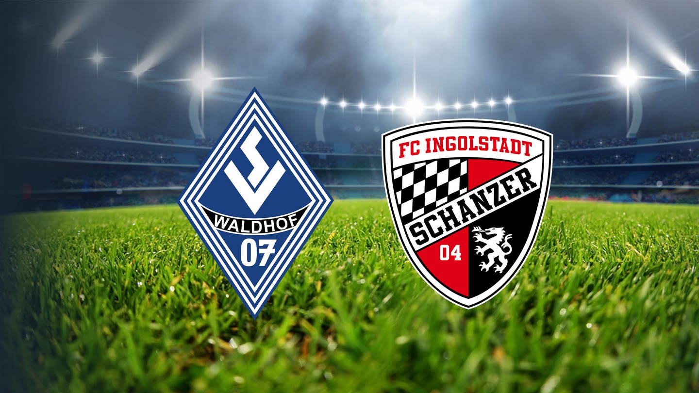 Logos von Waldhof Mannheim und dem FC Ingolstadt (Foto: SWR)